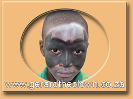 Batman Face Painting